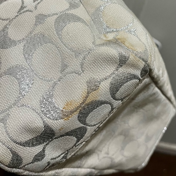 Coach bag C1175-F17724. Silver color - Picture 6 of 16